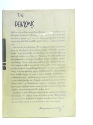 Seller image for The Demons Volume One for sale by World of Rare Books