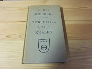 Seller image for Geschichte eines Knaben for sale by Versandantiquariat Schfer