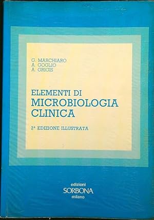 Immagine del venditore per Elementi di microbiologia clinica venduto da Librodifaccia