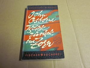 Imagen del vendedor de Blick zurck im Zorn. Theaterstck in drei Akten. Der Entertainer. Ein Stck a la venta por Versandantiquariat Schfer