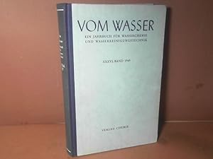 Imagen del vendedor de Vom Wasser. Ein Jahrbuch fr Wasserchemie und Wasserreinigungstechnik. XXXVI.Band, 196). a la venta por Antiquariat Deinbacher