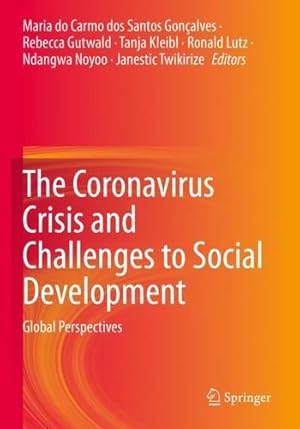 Seller image for The Coronavirus Crisis and Challenges to Social Development: Global Perspectives [Paperback ] for sale by booksXpress
