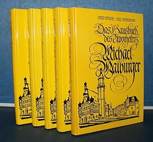 Imagen del vendedor de Das Hausbuch des Apothekers Michael Walburger1652-1667 (cpl.) Quellenedition zur Kulturgeschichte eines brgerlichen Hauswesens im 17. Jahrhundert in fnf Bnden. Band I: 1652-1655, Bd. 2: 1656-1659 ; Bd. 3: 1660-1662 ; Bd. 4: 1663-1665 ; Bd. 5: 1666-1667 a la venta por Eugen Kpper