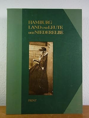 Hamburg. Land und Leute der Niederelbe [Mappe mit 70 Fototafeln von Anton Joachim Christian Bruhn...