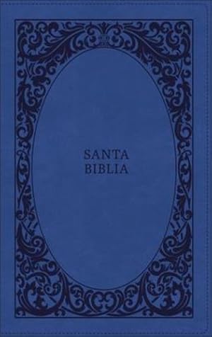 Bild des Verkufers fr Biblia Reina-Valera 1960, Tierra Santa, Ultrafina letra grande, Leathersoft, Azul, con cierre (Spanish Edition) by Vida, RVR 1960- Reina Valera 1960 [Imitation Leather ] zum Verkauf von booksXpress