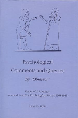 Seller image for Psychological Comments and Queries by Kantor, J.R. [Hardcover ] for sale by booksXpress