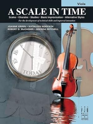 Seller image for A Scale in Time - Viola by JoAnne Erwin, Kathleen Horvath, Robert D. McCashin, Brenda Mitchell [Sheet music ] for sale by booksXpress