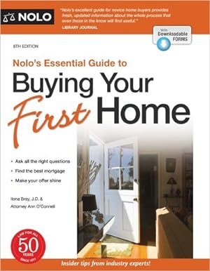 Seller image for Nolo's Essential Guide to Buying Your First Home (Nolo's Essential Guidel to Buying Your First House) by Bray J.D., Ilona, O'Connell Attorney, Ann [Paperback ] for sale by booksXpress