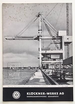 Pütt und Hütte Ausgabe Osnabrück Heft 1/2 1964