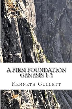 Seller image for A Firm Foundation: Genesis 1-3 [Soft Cover ] for sale by booksXpress