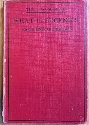 Image du vendeur pour WHAT IS EUGENICS ? mis en vente par Douglas Books