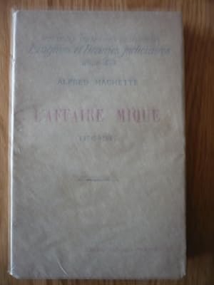 L'affaire Mique (1745 - 1794)