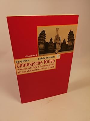 Bild des Verkufers fr Chinesische Reise Provinzen und Stdte in der Volksrepublik zum Verkauf von ANTIQUARIAT Franke BRUDDENBOOKS