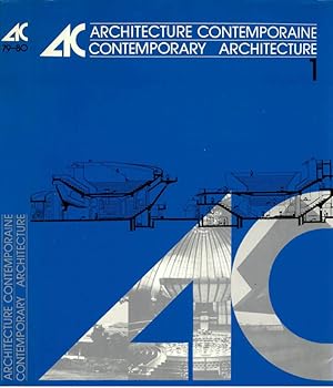 Image du vendeur pour Architecture Contemporaine / Contemporary Architecture. Vol. I (1979-1980) mis en vente par Biblioteca di Babele