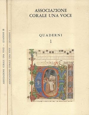 Image du vendeur pour Associazione Corale Una Voce. Quaderni N. 1 e N. II mis en vente par Biblioteca di Babele