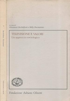 Bild des Verkufers fr Televisione e valori Un approccio sociologico zum Verkauf von Biblioteca di Babele