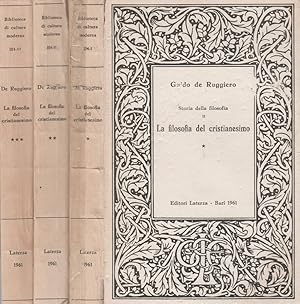 Storia della filosofia - Vol. II La filosofia del cristianesimo. Vol.I: Dalle origini a Nicea. Vo...