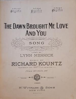Bild des Verkufers fr The Dawn Brought Me Love and You zum Verkauf von Moneyblows Books & Music
