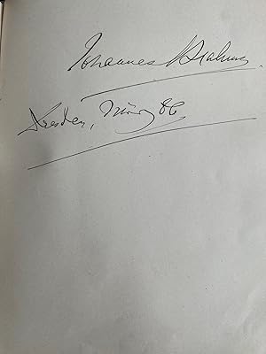 Bild des Verkufers fr Illustres Autographenalbum  Souvenir" mit zahlreichen Eintrgen, u.a. von Johannes Brahms. zum Verkauf von Kotte Autographs GmbH