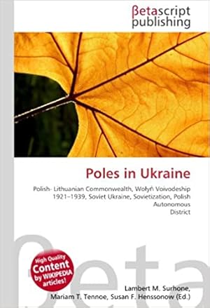Bild des Verkufers fr Poles in Ukraine zum Verkauf von Libros Tobal