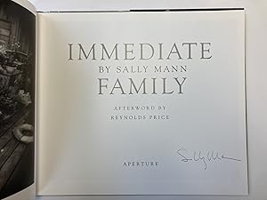 Immagine del venditore per IMMEDIATE FAMILY [SIGNED] venduto da Second Story Books, ABAA