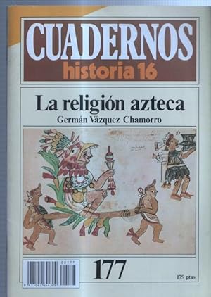 Imagen del vendedor de Revista Cuadernos Historia 16 numero 177: La religion azteca a la venta por El Boletin