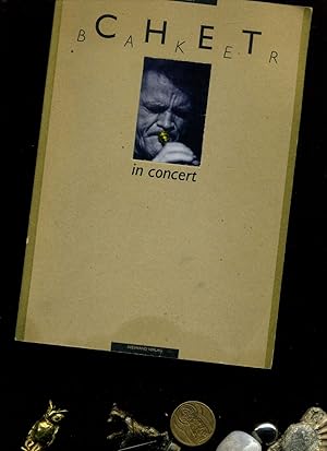 Seller image for Chet Baker in concert: Bild- und Textdokumentation des Chet Baker Trios 1985. Englische Ausgabe |Fotos von Ingo Wulff, Thilo Corts. for sale by Umbras Kuriosittenkabinett