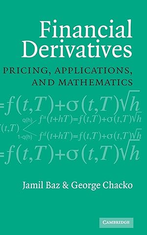 Imagen del vendedor de Financial Derivatives: Pricing, Applications, and Mathematics a la venta por moluna