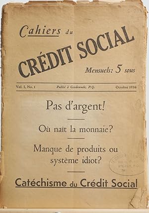 Les cahiers du crédit social