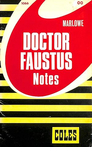 Seller image for DOCTOR FAUSTUS NOTES for sale by M Godding Books Ltd