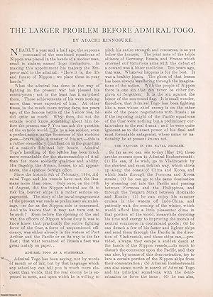 Seller image for The Larger Problem before Admiral Togo. An original article from the American Review of Reviews, 1905. for sale by Cosmo Books