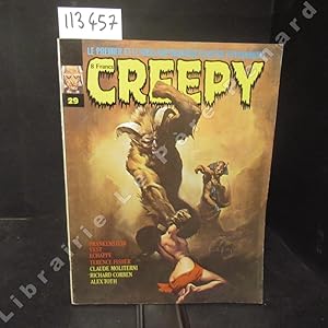 Seller image for Creepy N 29 : Frankenstein s'est chapp - Rupture de contrat (Gerry Boudreau, Carl Wessler & Claude Moliterni) - Comique Mcanique (Alex Toth) - Belle de Glace (Richard Corben) - Le muse Terence Fisher - Membre permanent (Bill Parente & Tom Sutton) - . for sale by Librairie-Bouquinerie Le Pre Pnard