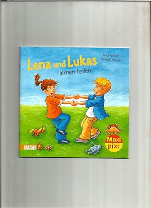 Seller image for Lena und Lukas lernen teilen. for sale by Sigrid Rhle