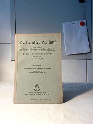 Perlen alter Tonkunst : Eine Auslese der schönsten Volkslieder und Kunstgesänge des A-capella-Sti...