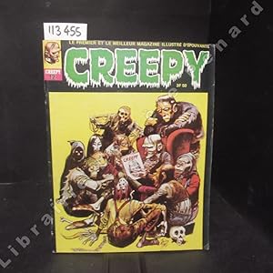 Seller image for Creepy N 12 : Le cercueil de Dracula (Reed Cradall & Archie Goodwin) - Voodoo ! (Joe Orlando, Russ Jones & Bill Pearson) - Premire convention franaise du cinma fantastique - Du sang dans le bayou ! (Angelo Torres & Archie Goodwin) - Le retour (Joe Orlando & Arthur Porges) - . for sale by Librairie-Bouquinerie Le Pre Pnard