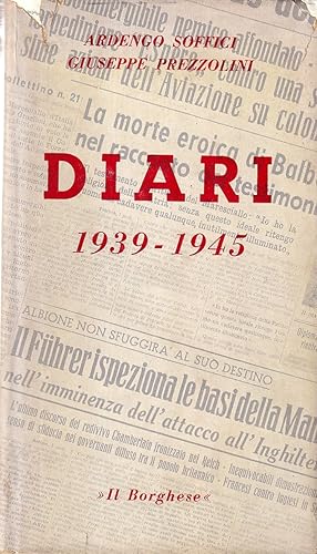 Bild des Verkufers fr Diari 1939-1945 zum Verkauf von Il Salvalibro s.n.c. di Moscati Giovanni