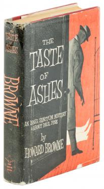 Imagen del vendedor de THE TASTE OF ASHES **INSCRIBED COPY** a la venta por MURDER BY THE BOOK