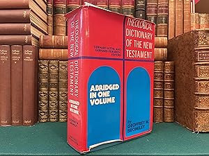 Imagen del vendedor de Theological Dictionary of the New Testament: Abridged in One Volume a la venta por St Philip's Books, P.B.F.A., B.A.