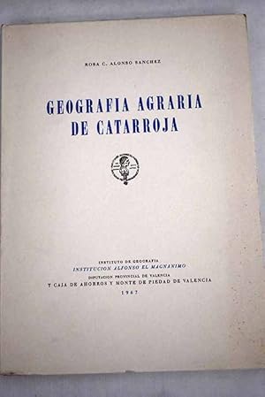 Imagen del vendedor de Geografia agraria de Catarroja a la venta por Alcan Libros