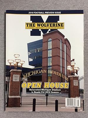 Seller image for The Wolverine 2010 Football Preview, Volume 22, Number 1 for sale by Book Nook
