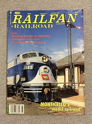 Image du vendeur pour Railfan And Railroad, August 1999, Volume 18, Number 8 mis en vente par Book Nook