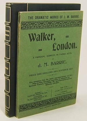 Seller image for WALKER, LONDON. A Farcical Comedy in Three Acts for sale by Lakin & Marley Rare Books ABAA