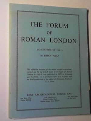 Immagine del venditore per The forum of Roman London: excavations of 1968-9 venduto da Cotswold Internet Books