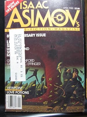 Bild des Verkufers fr ISAAC ASIMOV'S SCIENCE FICTION - Apr, 1985 zum Verkauf von The Book Abyss