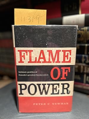 FLAME OF POWER. First Edition. Signed