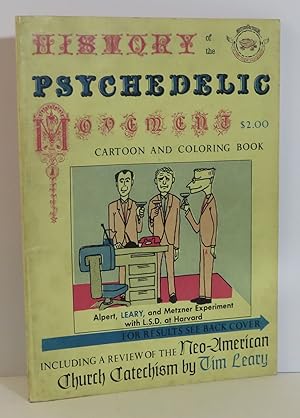 History of the Psychedelic Movement Cartoon and Coloring Book