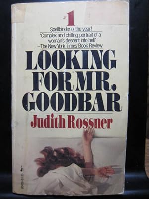 Imagen del vendedor de LOOKING FOR MR. GOODBAR a la venta por The Book Abyss