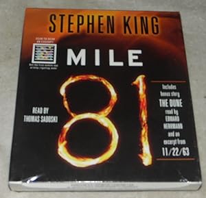 Imagen del vendedor de Mile 81: Includes bonus story 'The Dune' Audiobook s CD a la venta por Pheonix Books and Collectibles