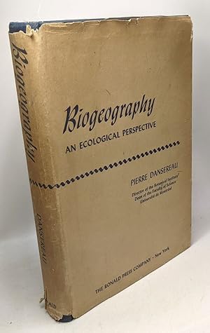 Biogeography an ecological perspective