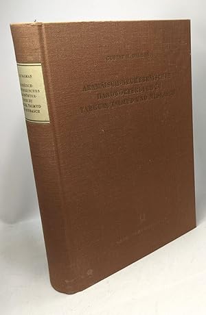 Aramaïsch-Neuhebräisches handwörterbuch zu Targum Talmud und Midrasch